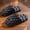 Black, variant on EVA Slip-On Moccasin Slippers for Men & Women, Lightweight Arch Support House Shoes with Non-Slip Sole, Breathable Easy-Clean Comfort for Home and Casual Wear