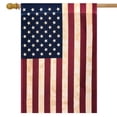 thumbnail image 2 of Briarwood Lane Tea Stained American House Flag, 2 of 4