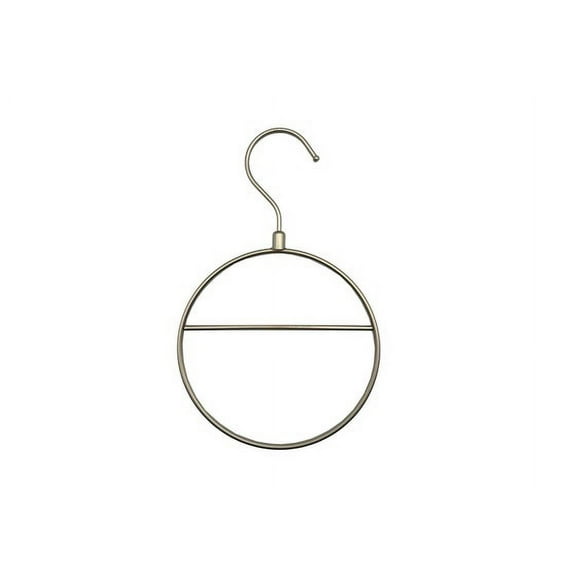 Nahanco Accessory Hanger, Brushed Chrome Metal, 9.5 X 5.9, 100 Per Carton