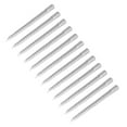 thumbnail image 2 of Metallic Twisted Candlestick, Taper Twisted Long Candle Decoration Soy Wax Dripless  For Party Silver, 2 of 8