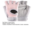 thumbnail image 7 of NIBOLOG 1 Pair Fitness Gloves with Fastener Tape Half Finger Shock-absorbing Breathable Strength Training Cycling Sports Gloves, 7 of 7