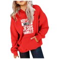thumbnail image 3 of Kids Girl Hoodies Christian Sweatshirts Long Sleeve Graphic Hoodies Comfy Oversize Pullover Top Preppy Clothes Clothes for Girls 8-9 Years Cute&nbsp;Boy Girl&nbsp;Clothing, 3 of 6