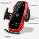 thumbnail image 3 of Soporte inalámbrico para teléfono con cargador de coche, Sensor inteligente de carga rápida, soporte de sujeción automático para coche, 3 of 5