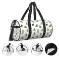 thumbnail image 3 of Balery Cute Avocado Yoga Bolsa de Gimnasio para Mujeres y Hombres, Bolsa de Viaje Impermeable, Bolsa de Fin de Semana con Compartimento para Zapatos y Bolsillo Húmedo, 3 of 6
