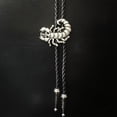 thumbnail image 3 of Yokua Cowboy Bolo Tie Western Rodeos Metal Scorpion Animal Faux Leather Cord Necktie, 3 of 21