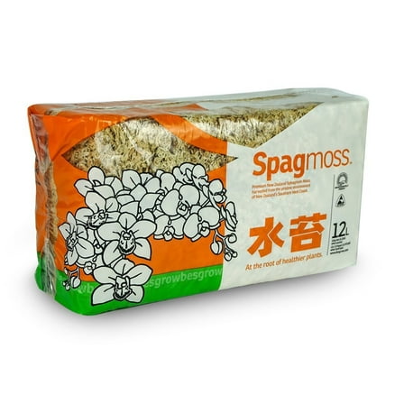 Spagmoss Premium New Zealand Sphagnum Moss 150 Grams (12 Liters)