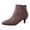 Gray, variant on Kitten Heel Ankle Boots for Women Side Zipper Pointed Toe Elegant Evening Party Dress Booties Suede Short Chelsea Boots