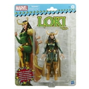 Marvel Legends Series Loki Agent of Asgard 6-inch Retro Action Figure Toy, 2 Accessories