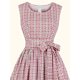 thumbnail image 5 of Vestido sin mangas con cinturón y estampado Floral para mujer, ropa elegante de talla grande para primavera y verano, 5 of 7