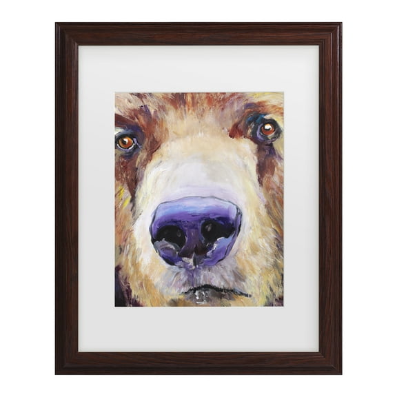 Trademark Fine Art 'The Sniffer' Canvas Art by Pat Saunders-White