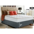 thumbnail image 2 of Skirt Utopia Bedding completo con pliegues cuádruples y volantes, gris, 2 of 7