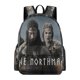 thumbnail image 1 of El Hombre del Norte-theme Backpack, Campus style schoolbag Bookbag with Adjustable Shoulder Straps And Large Zip Compartment, Unisex Travel Bags.42x30x15cm, 1 of 6