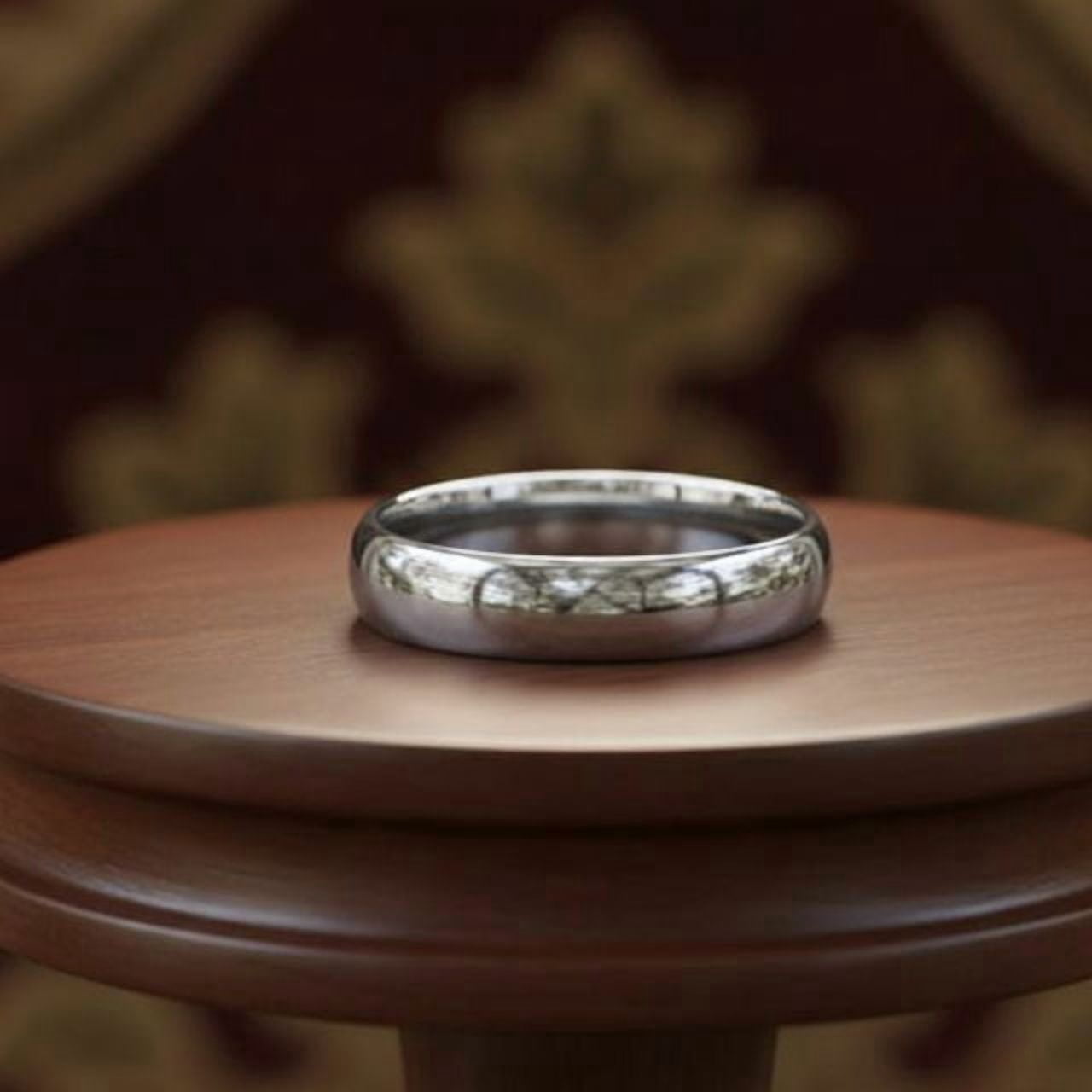 Mauli Jewels 14K Rose, Yellow or White Gold Plain Men's and Women's Wedding Band Ring (3MM to 6MM)
