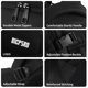 thumbnail image 3 of Mochila BICPSRO negra para hombre y mujer, escuela, 30 litros, con puerto USB, 3 of 7