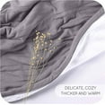 thumbnail image 6 of Electric Blanket Heated Throw 50"x60" Size, Super Soft Polar Fleece & Sherpa Fabric with 4 Heating Levels & 3 Hours Auto Off, Machine Washable for Couch Sofa Home Office Usage-Grey, 6 of 14