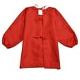 thumbnail image 4 of Gunia Kids Art Smock And Painting Apron Kit Waterproof Long Sleeve Artist Smocks With Pocket Apron For Kitchen Cooking Painting Red, 4 of 8
