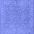 thumbnail image 1 of Ahgly Company Indoor Square Oriental Blue Industrial Area Rugs, 6' Square, 1 of 4