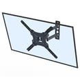 thumbnail image 2 of TV Wall Mounts TV Bracket for Most 14-55 Inches TVs, Full Motion TV Wall Mount with Swivel and Extend 17.7 Inch, TV Mount with Swivel Articulating Arm, Max VESA 400x400mm, 2 of 7