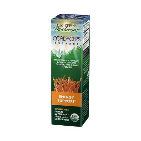 Defense Extract - Host Defense - Cordyceps Extract, Mushroom Support for Energy, 30 Servings (1 oz)