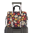 thumbnail image 2 of FORMRS 16" Laptop Bag Carrying Sleeve Case with Handle Travel Shoulder Briefcase, Red Floral, 2 of 8