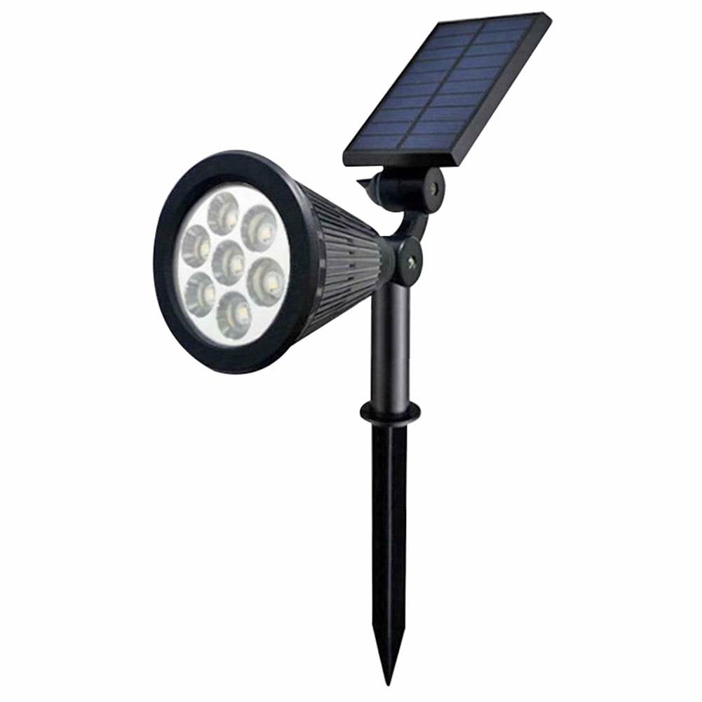 7 LED Solar Power Spotlight Outdoor Waterproof Garden Landscape Light Lawn Lamp 