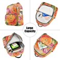 thumbnail image 5 of FORMRS Mini Backpack Purse for Women Travel Daypack Casual Shoulder Bag, Pink Abstract Floral, 5 of 7