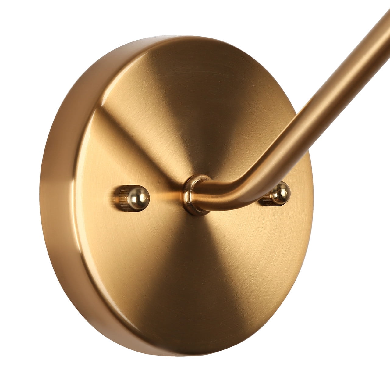 LNC Directional Wall Sconce,Modern Metal Wall Light,White Gold Finish for Bedroom Living Room