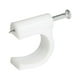 thumbnail image 1 of Grapa para cable coaxial 16 mm blanco 20 piezas Surtek, 1 of 1