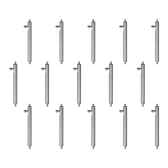 15Pcs Watch Band Pins Professional Stainless Steel Tool Assortment Watch Strap Links Pins Replacement for Watchmaker