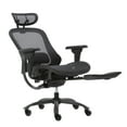 thumbnail image 1 of Chaise de Bureau Ergonomique en Maille de Luxe avec Repose-Pieds et Soutien Lombaire Ajustable, Chaise de Direction/gestion avec Appuie-Tête Réglable et Accoudoirs Ajustables, 1 of 7