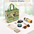 thumbnail image 5 of FORMRS Womens Corduroy Tote Bag Crossbody Shoulder Handbag with Pocket, Colorful Martini, 5 of 7