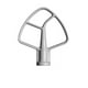 thumbnail image 1 of Batidor plano KitchenAid K5THCB con revestimiento para cabezal inclinable de 5 litros, color blanco, 1 of 2