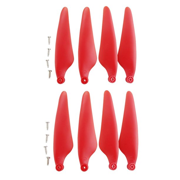 8743 Hélice para Zino H117S Avión de de Avión Rápido - rojo, tal se describe Sunnimix Hélice RC Quadcopter