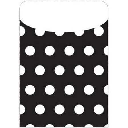 Top Notch Teacher Products Brite Pockets Polka Dots File Folder