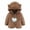 Brown, variant on Abtuhar Toddler Kids Boys Girls Fall Winter Hooded Casual Outerwear and Jackets Bear Ear‑shape Detail Heart‑ornament Fleece Warm Coat for 0‑24 Months