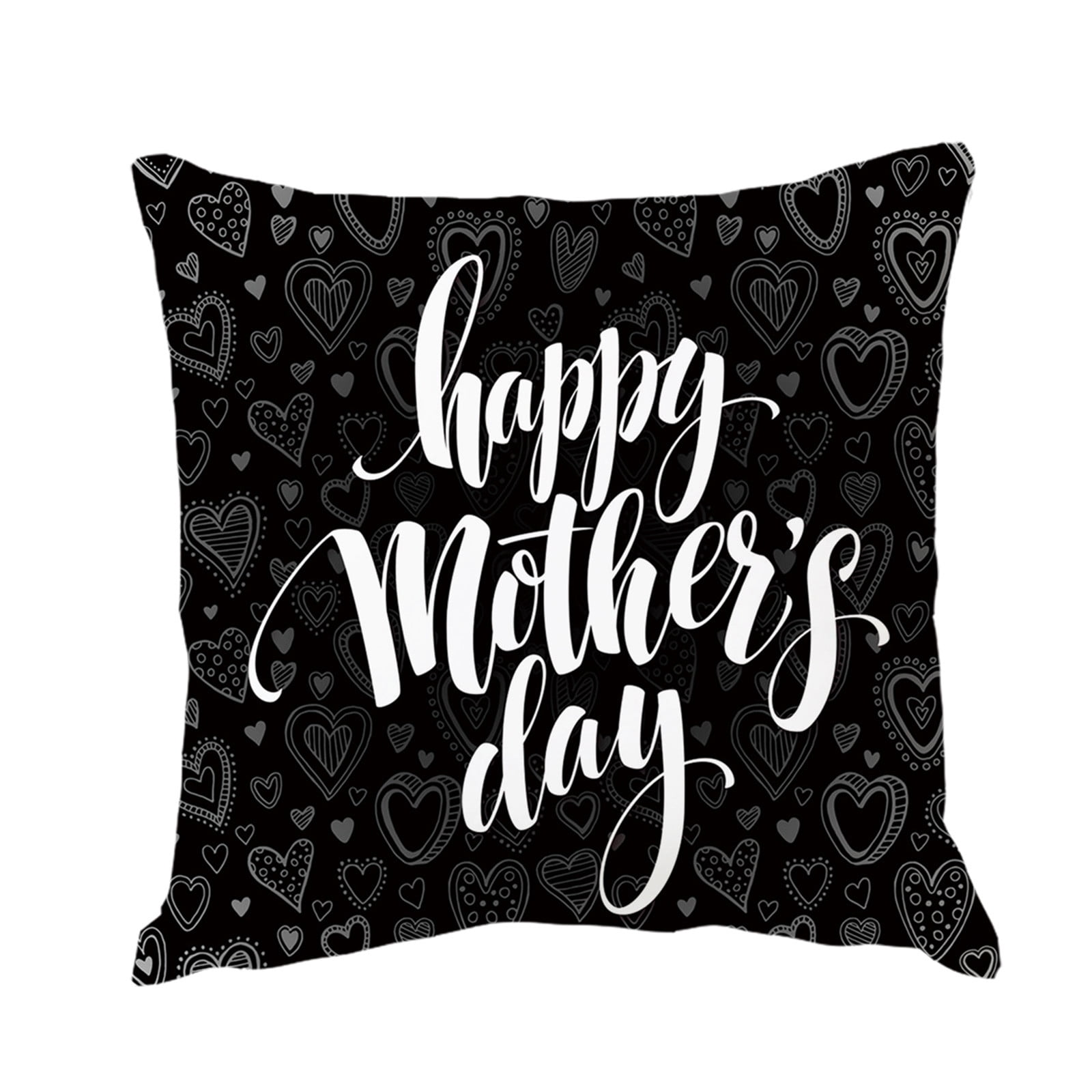 Mothers Day Mom Life Art Mothers Day Glitter & Dirt Girl Boy Mom Throw Pillow 16x16 Multicolor 