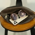 thumbnail image 4 of Bolso de piel de vaca Crazy Horse Vintage-New para hombre, pequeño bolso de piel auténtica oblicua vintage, bolso de un solo hombro, bolso de pecho informal de piel de vaca para hombre, 4 of 5