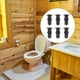 thumbnail image 5 of WORGEOUS Tornillos de fijación de la cubierta del inodoro de 6 unids Tornillos para el baño del asiento del asiento del baño del baño Tornillos de expansión, 5 of 8