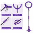 thumbnail image 3 of Kids Foldable Ankle Skip Ball Flash Jump Colorful Sport Swing Ball Fitness Jump Rope Fat Burning Game For Children -ssxjv, 3 of 5