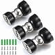thumbnail image 2 of 3 Pieces Magnetic Door Stop, Stainless Steel Door Stopper Doo, 2 of 5