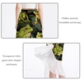 thumbnail image 2 of Frog Chic Chiffon Beach Dress with Polyester Straps - for Beach Skirts, 2 of 6