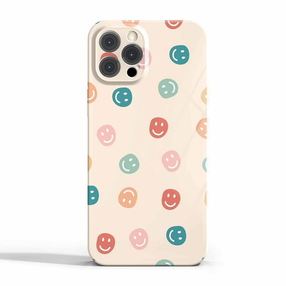 Smile Faces Case for iPhone 11 Pro Max,Aesthetic Art Design Full Cover Protective Case