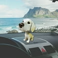 thumbnail image 2 of Leodye 1PCS Puppy Bobblehead Car Ornament - Dashboard Decor for Teens/Truck/Car Accessories -4.29x2.34x3.9in, 2 of 8