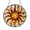 Acrylic 3.5 Inch, variant on Sunflower Floral Mandala Stained Glass Suncatcher Window Hanging Ornament, Radiant Flower Sun Catcher Decor, Colorful Mosaic Window Art Decoration, Nature Inspired Boho Decorative Window Hanging Gift