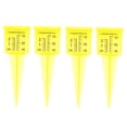 thumbnail image 5 of FUTUREORYY 4Pcs Rain Measure Gauge for Yard and Garden in Yellow Cylindrical Design for Outdoor Tools, 5 of 8