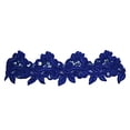 thumbnail image 1 of Altotux 3.5 Pouces Rouge, Bleu Royal, Bordeaux, Vert Broderie Perlée Dentelle (Bleu Rookle), 1 of 3