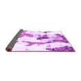 thumbnail image 2 of Ahgly Company Indoor Round Abstract Purple Modern Area Rugs, 7' Round, 2 of 4