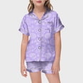 thumbnail image 1 of WEAIXIMIUNG Children's Easter DIY Hand Painted Home Outfit Set With Colorful Pajamas Girls Can Play And Wear It Daily 140, 1 of 5