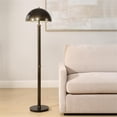 thumbnail image 4 of Bowery Hill Metal Bronze Floor Lamp Rectangular 58.5", 4 of 6