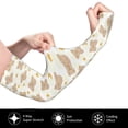 thumbnail image 2 of Kdxio Kawaii Bear Print UV Sun Protection Arm Sleeves - Tattoo Cover Up - Basketball Arm Sleeve UPF 50 Cooling for Men Women, 2 of 7